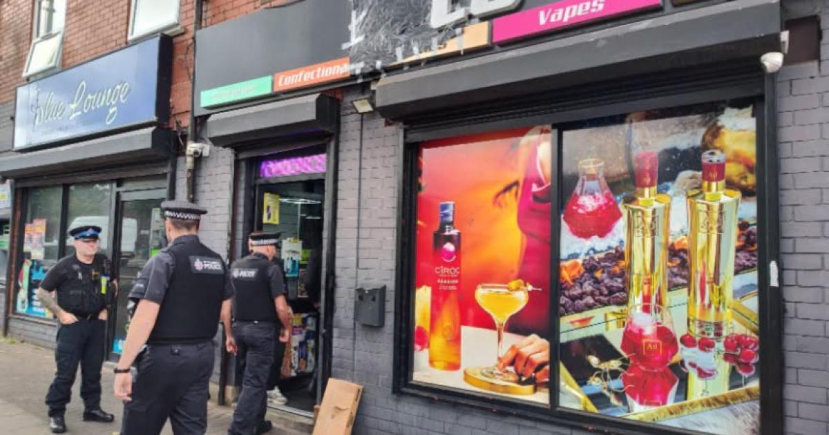 Drugs seized and two shops closed in Bolton crackdown