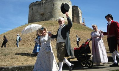 Dozens of Georgians parade through York as festival returns