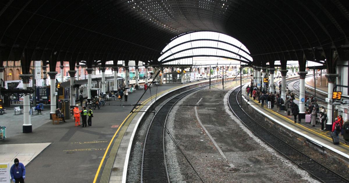 York train carriage evacuated at station after smoke seen