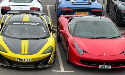 Supercar Day at The Motorist, Sherburn in Elmet on Saturday
