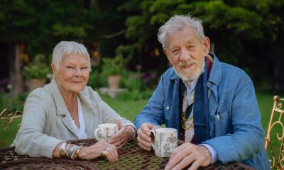 Dame Judi Dench on UK TV screens with Sir Ian McKellen