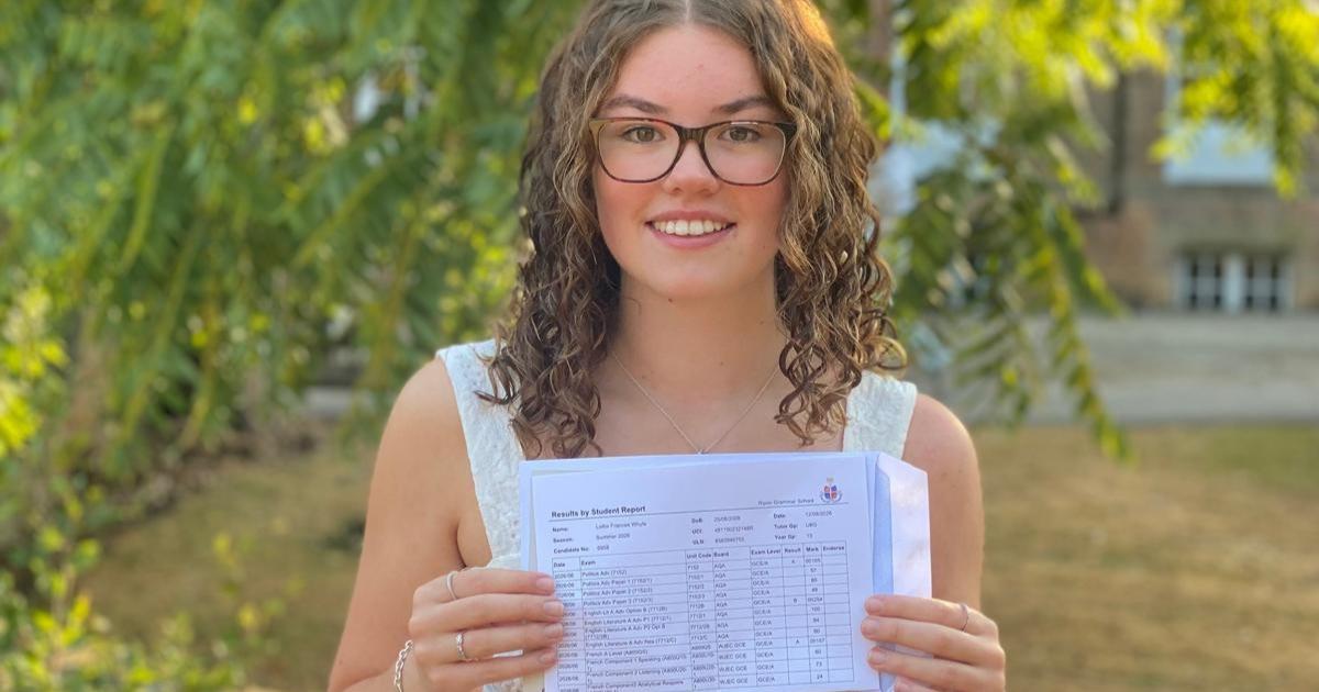 Ripon Grammar's Lottie Whyte to study at university in Paris