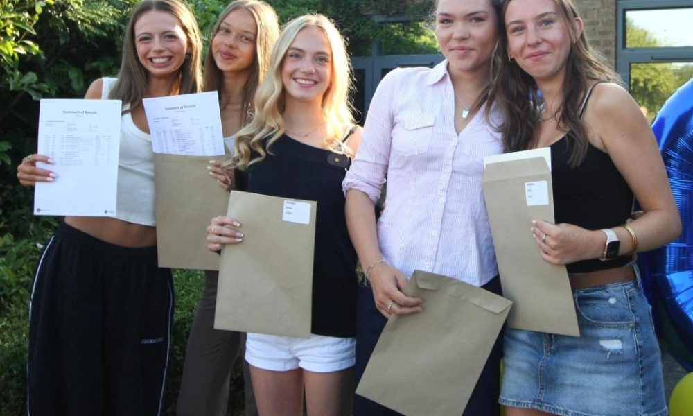 Fulford School head praises students on A Level results day