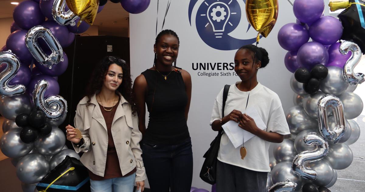 UCS Bolton students celebrate A-level and technical success