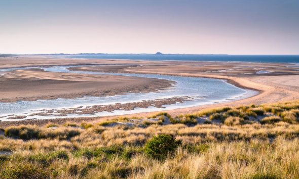 Budle Bay is a secret Northumberland beach to visit