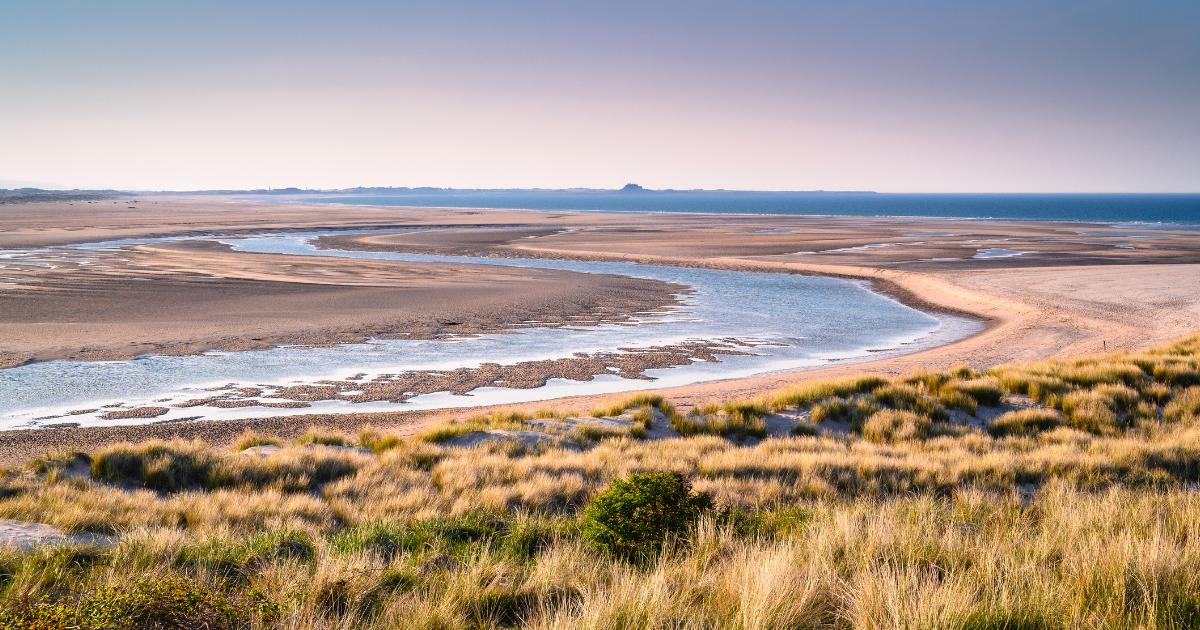 Budle Bay is a secret Northumberland beach to visit