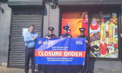 Derby Street, Bolton shops shut over nitrous oxide and vapes