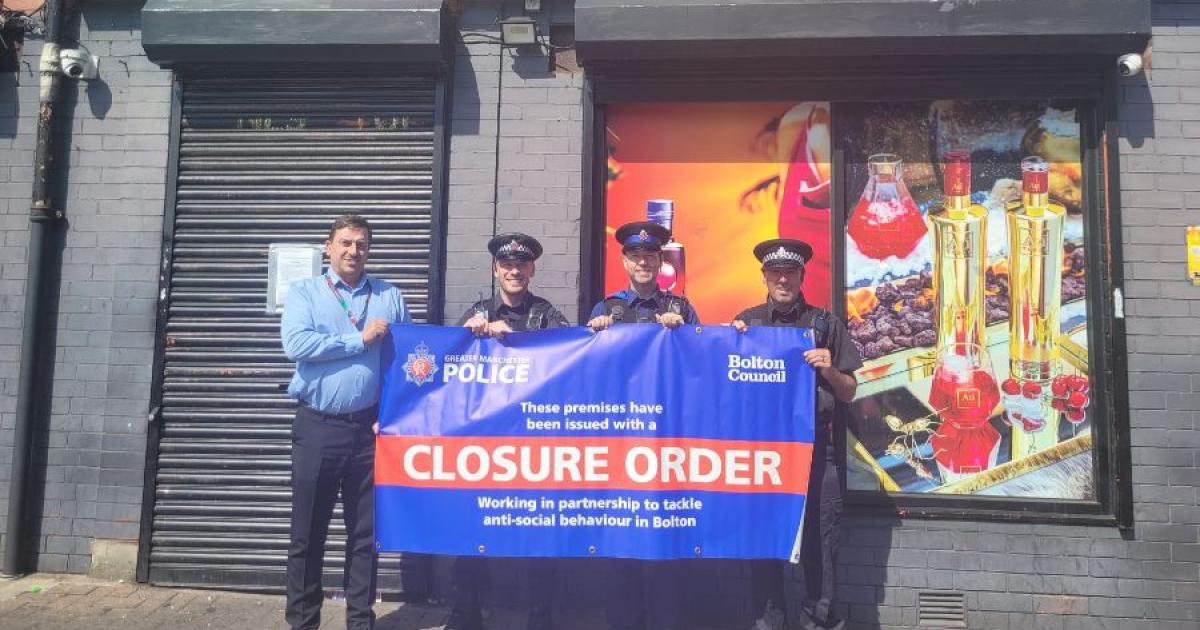 Derby Street, Bolton shops shut over nitrous oxide and vapes