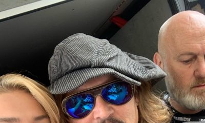 Fans queued all day to see Hollywood's Johnny Depp in York
