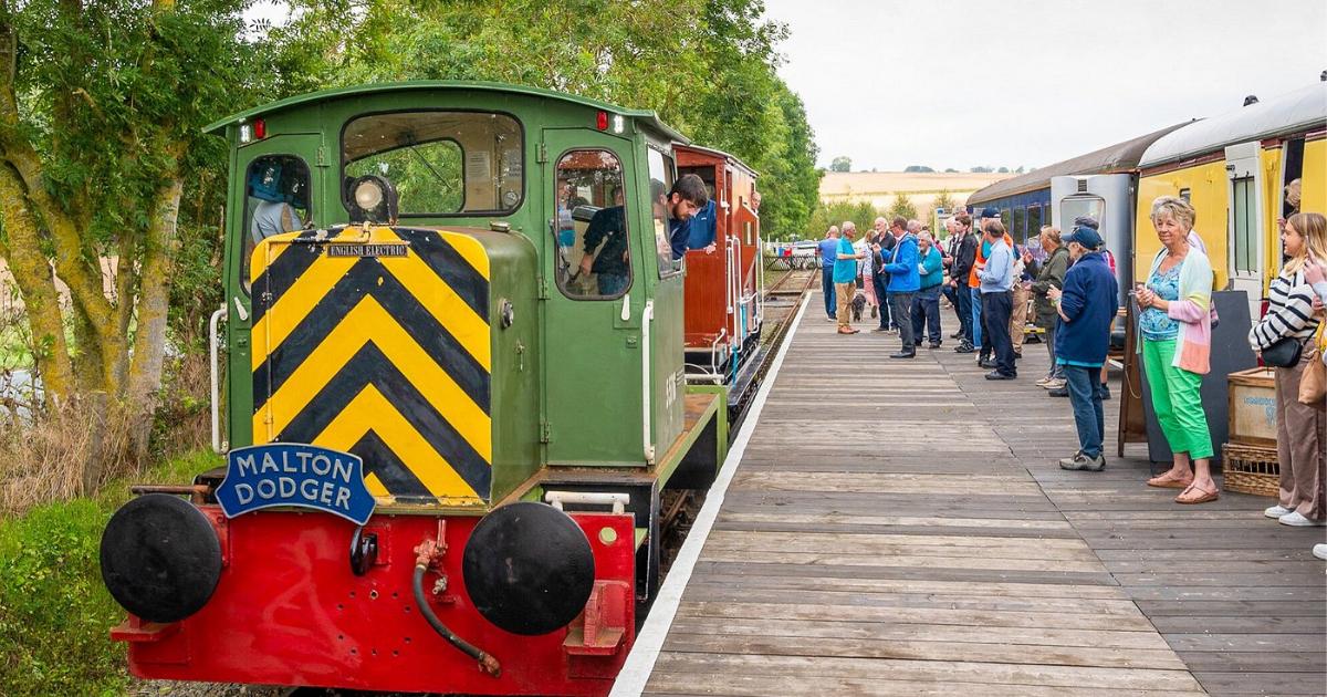 Yorkshire Wolds Railway is a perfect family day out