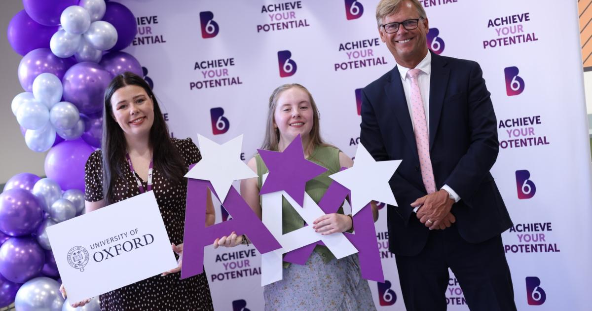 Bolton Sixth Form student gets place studying at Oxford