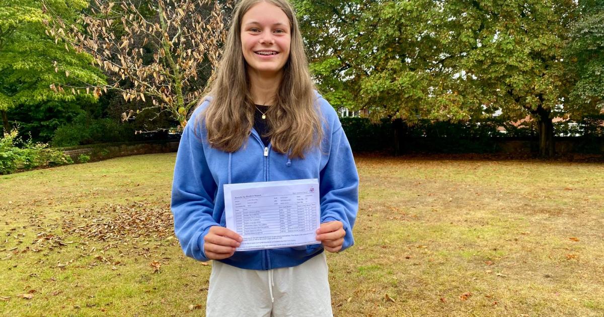 England and Manchester City Lottie Day gets GCSE results