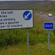 'Drive on the left' sign at England-Scotland border baffles drivers