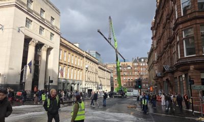 Glasgow transformed into Gotham City for filming of The Batman sequel