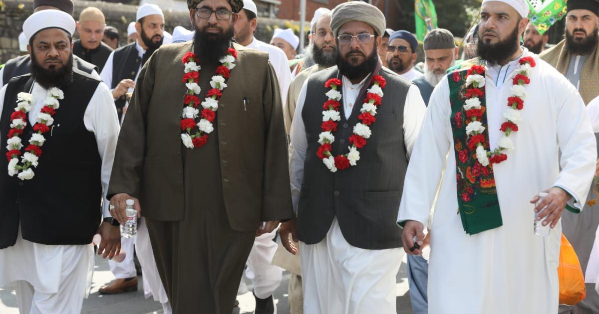 Pictures - annual Bolton walk for Prophet Muhammad's birthday