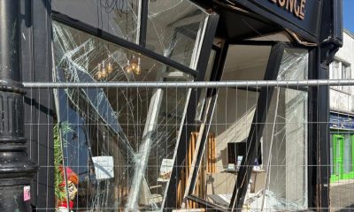 Pictures show aftermath of crash at The Brow Lounge in Bishop Auckland