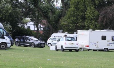 Group of Travellers reported on Sunnyside Park, Bolton
