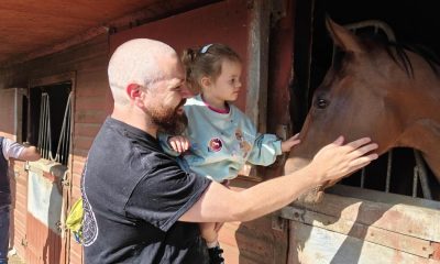 Fans flock to open day at County Durham racing stables
