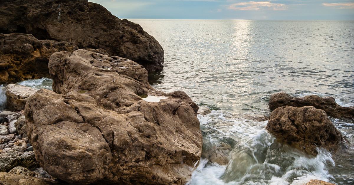 Easington beach is only 30 minutes away from Durham
