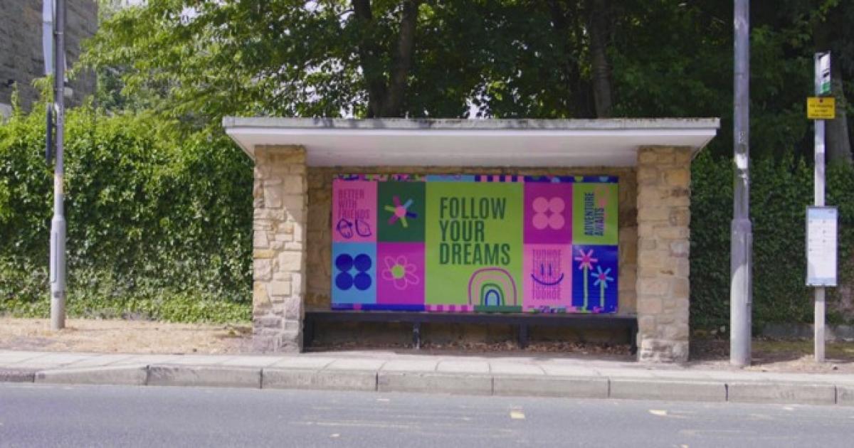 Community project gives Spennymoor bus shelters new look