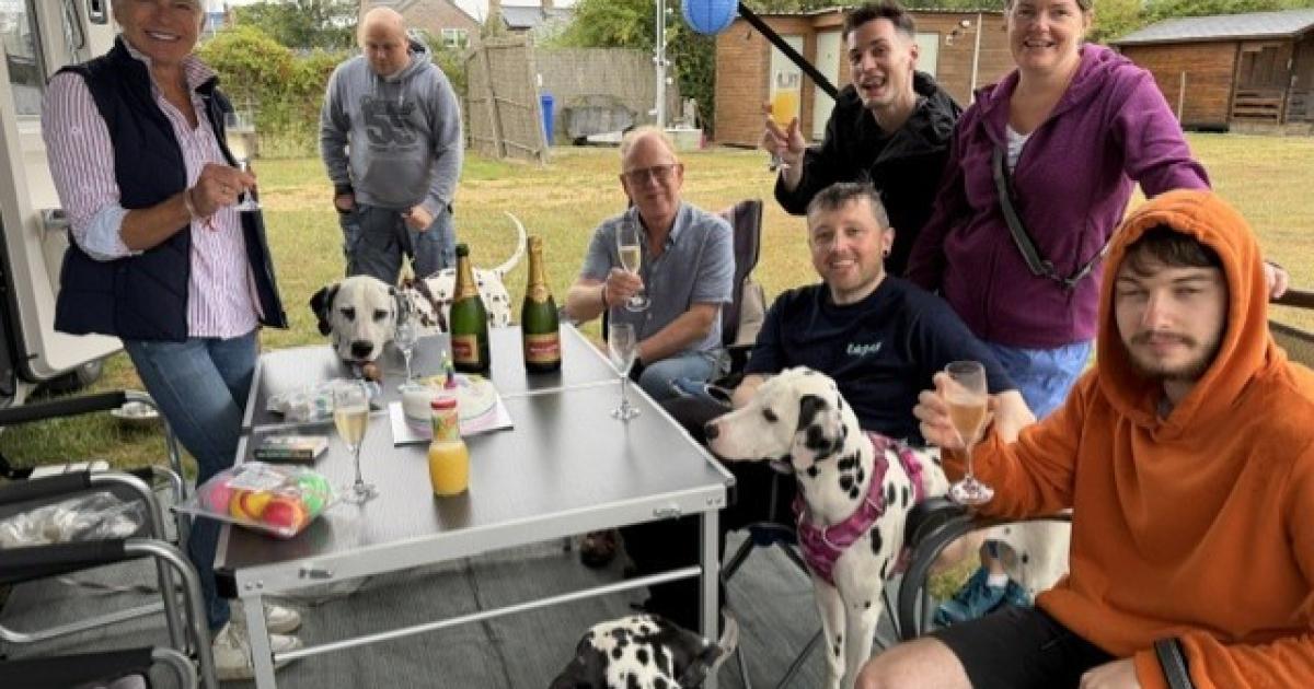 Dalmatian siblings reunite in Yorkshire for first birthday