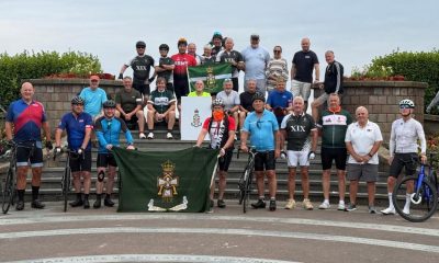 Green Howards veterans cycle 140 miles to raise money