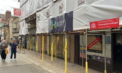 York buildings in Coney Street repairs for conversions