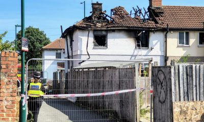 Two remain in hospital after Grangetown house fire