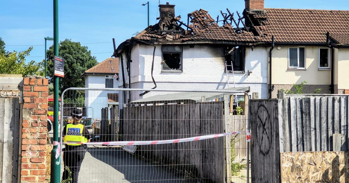 Two remain in hospital after Grangetown house fire