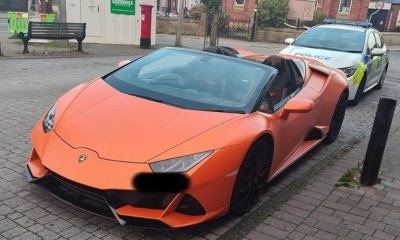 Lamborghini seized in Bolton after reports of 'racing'