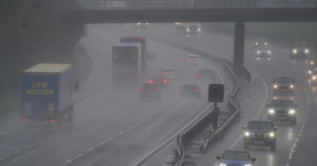Thunderstorm warning for Bolton which could lead to distruption