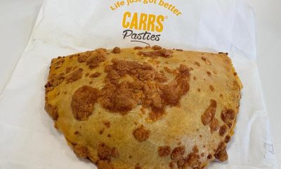 I tried Carrs Pasties' limited-edition chicken fajita pasty