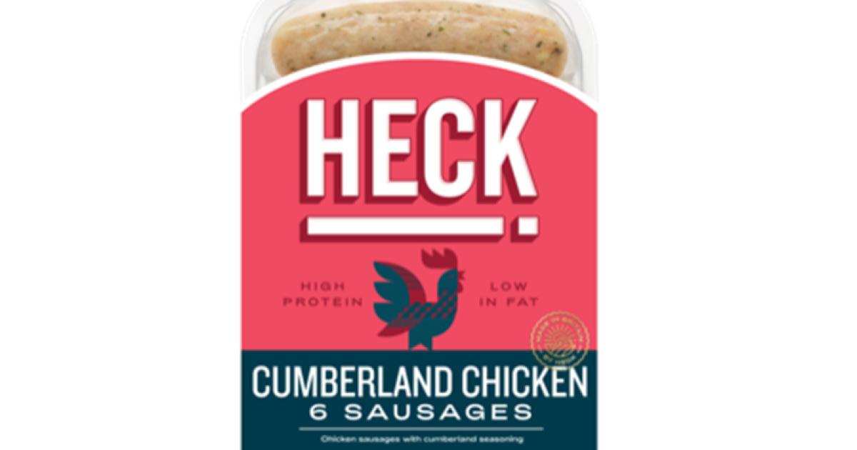 North Yorkshire's HECK! launches chicken Cumberland sausage