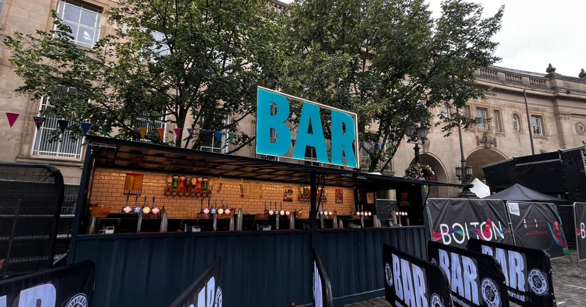 Bolton Food and Drink Festival 2026 drink and pint prices