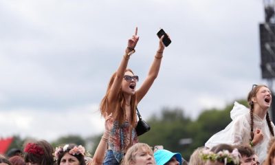 A64 closure for Leeds Festival at Bramham Park near Wetherby