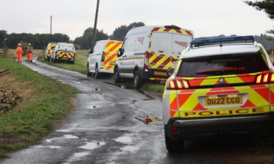 Man dead after train strikes van in Burscough