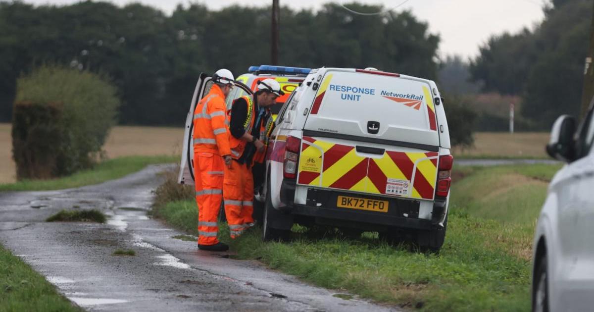 Burscough - Train route to remain closed following crash