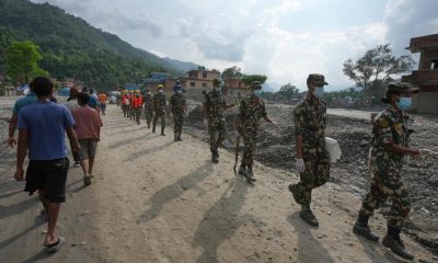 Catterick Gurkhas support Nepal after devastating floods