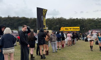 Redheads Mac N Cheese from North East at Leeds Festival