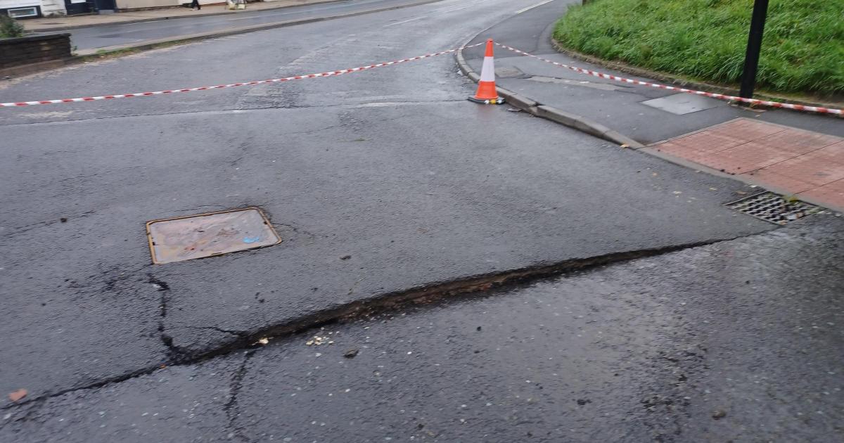 Fishergate in York closed due to overnight storm damage