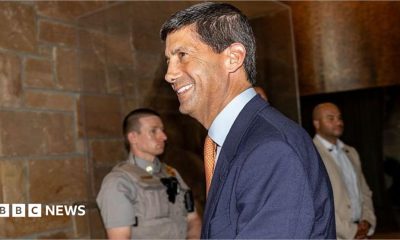 Federal Reserve Chairman Kevin Warsh attends a dinner at the Jackson Hole Economic Symposium