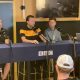 Cambridge United's director of football speaking at a fans' forum