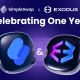 SimpleSwap Marks a Year Inside Exodus Wallet, Ships Five Partner Updates WithNo Integration Changes