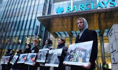 Barclays protest
