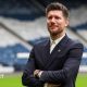 Sebastien Pocognoli poses for photographs at Hampden Park