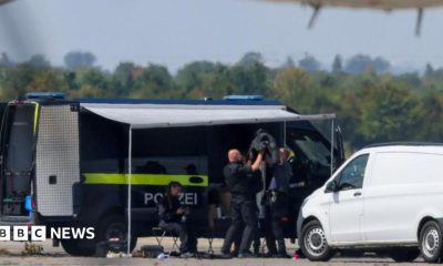 police work at the scene