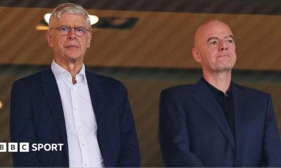 Arsene Wenger looks on during the FIFA World Cup 2026 Semi Final match between France and Spain