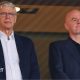 Arsene Wenger looks on during the FIFA World Cup 2026 Semi Final match between France and Spain