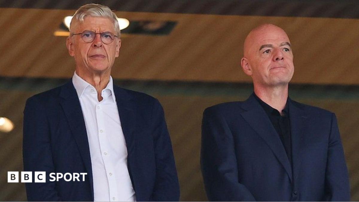 Arsene Wenger looks on during the FIFA World Cup 2026 Semi Final match between France and Spain