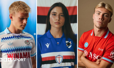New kits for Strasbourg, Sampdoria and Napoli